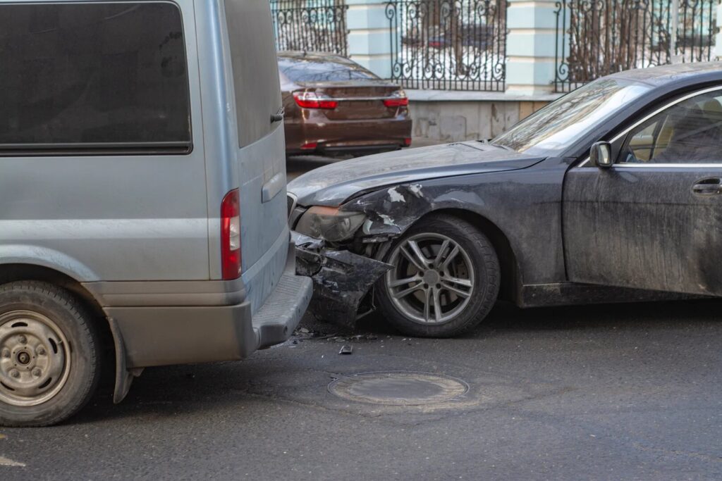 Opelousas car accident scene