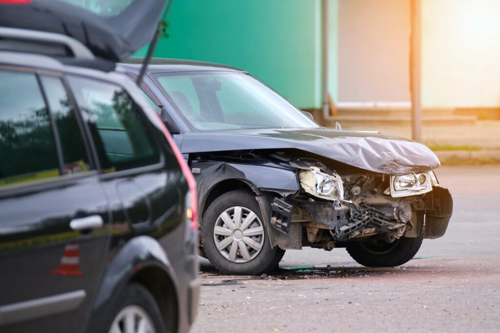 Accident investigation involving an Uber vehicle on an Opelousas roadway